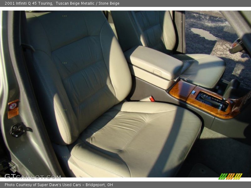 Tuscan Beige Metallic / Stone Beige 2001 Infiniti Q 45 Touring