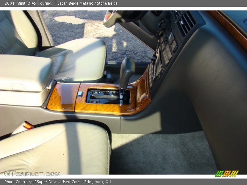 Tuscan Beige Metallic / Stone Beige 2001 Infiniti Q 45 Touring