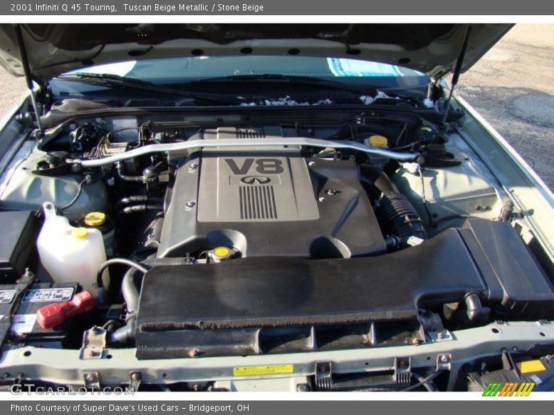  2001 Q 45 Touring Engine - 4.1 Liter DOHC 32-Valve V8
