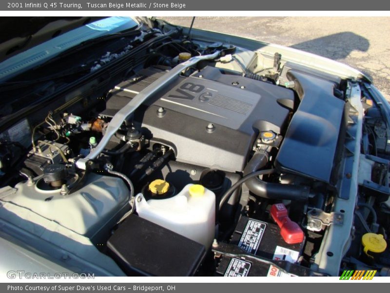  2001 Q 45 Touring Engine - 4.1 Liter DOHC 32-Valve V8