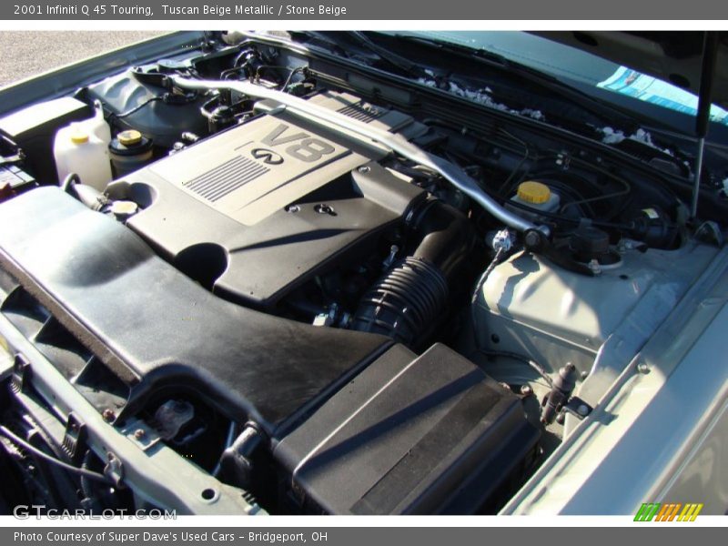  2001 Q 45 Touring Engine - 4.1 Liter DOHC 32-Valve V8
