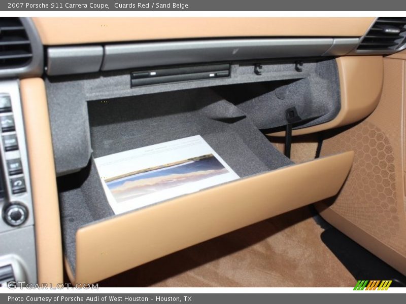 Guards Red / Sand Beige 2007 Porsche 911 Carrera Coupe