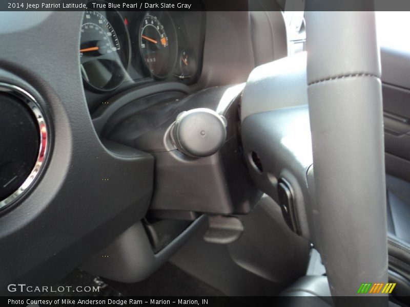 True Blue Pearl / Dark Slate Gray 2014 Jeep Patriot Latitude