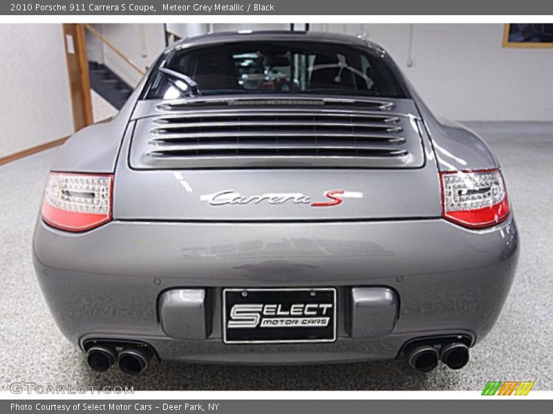Meteor Grey Metallic / Black 2010 Porsche 911 Carrera S Coupe