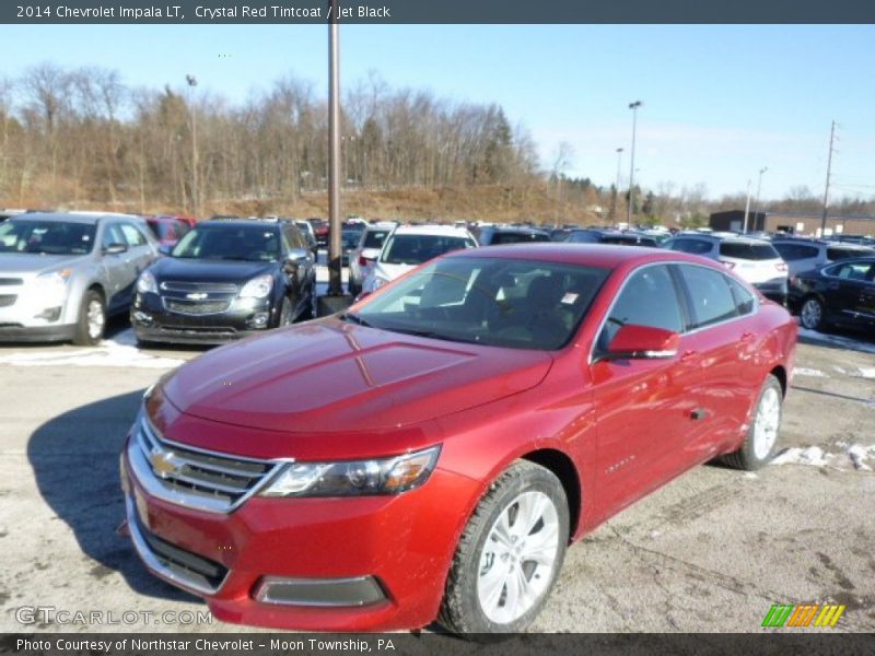 Crystal Red Tintcoat / Jet Black 2014 Chevrolet Impala LT