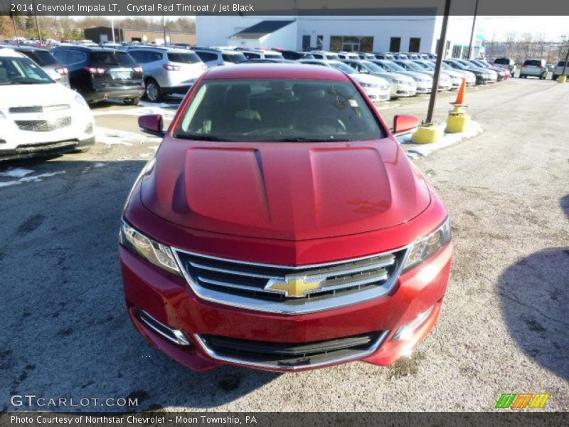 Crystal Red Tintcoat / Jet Black 2014 Chevrolet Impala LT
