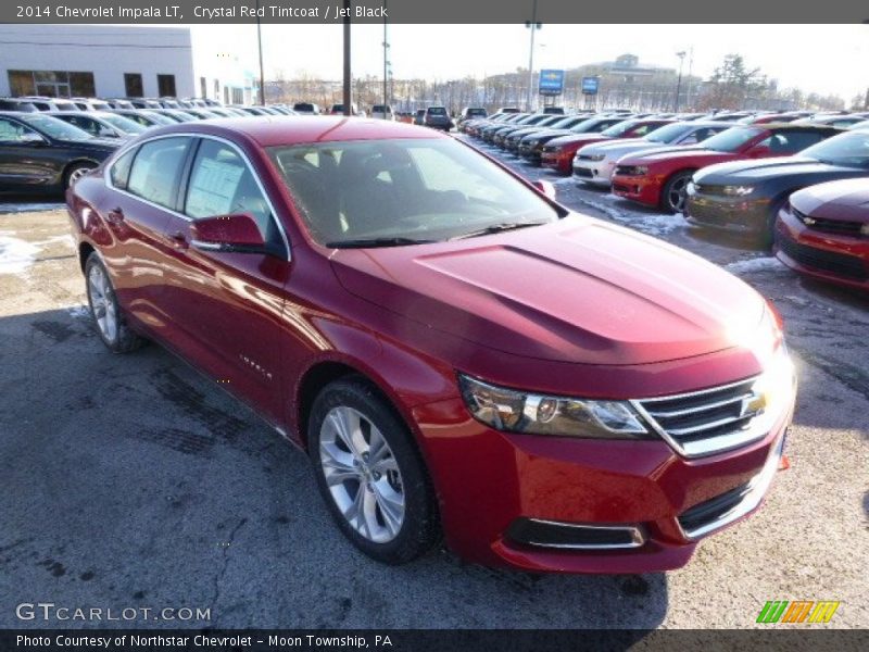 Crystal Red Tintcoat / Jet Black 2014 Chevrolet Impala LT