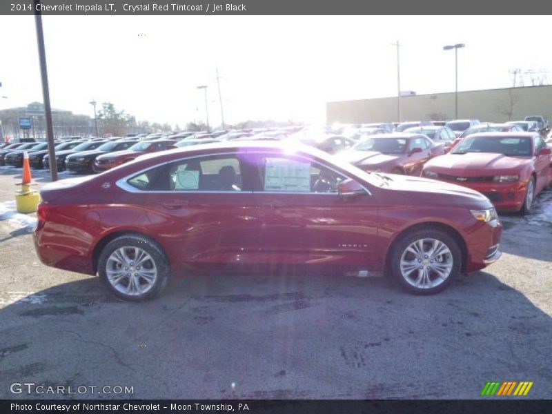 Crystal Red Tintcoat / Jet Black 2014 Chevrolet Impala LT