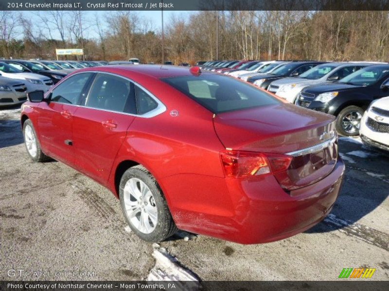 Crystal Red Tintcoat / Jet Black 2014 Chevrolet Impala LT