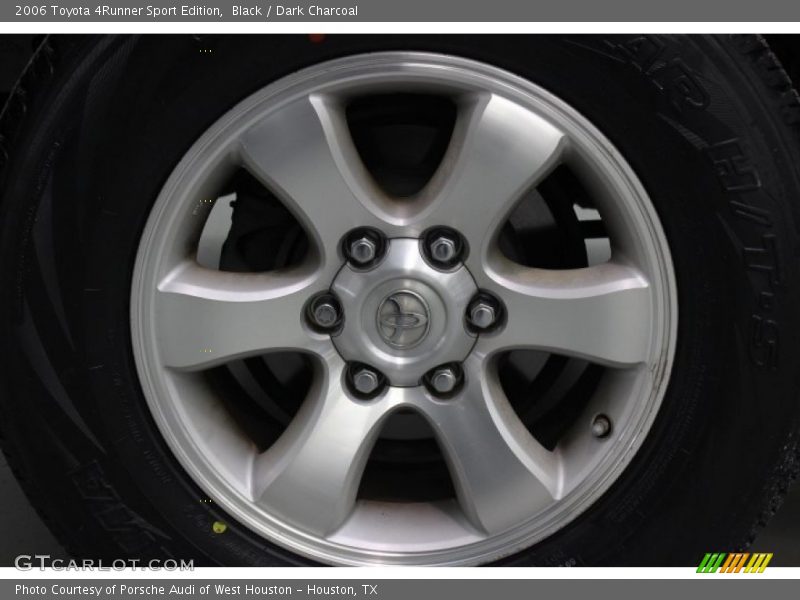 Black / Dark Charcoal 2006 Toyota 4Runner Sport Edition