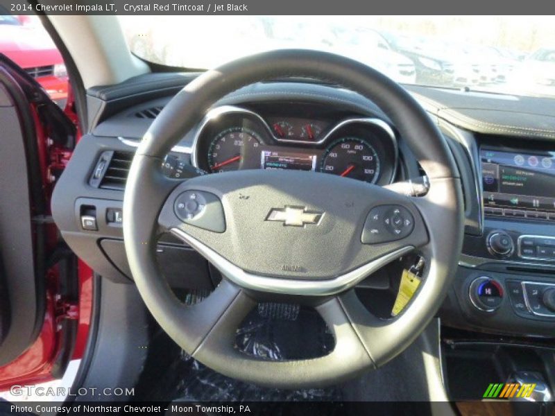 Crystal Red Tintcoat / Jet Black 2014 Chevrolet Impala LT