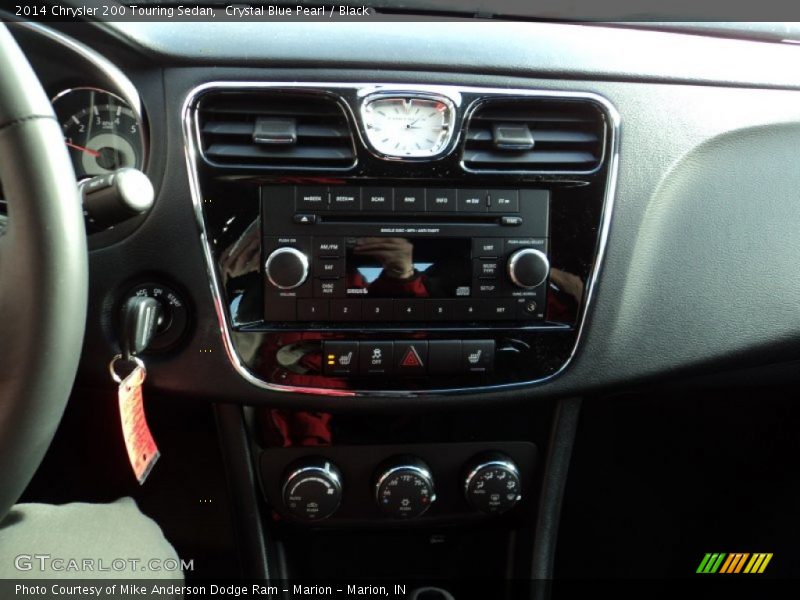 Crystal Blue Pearl / Black 2014 Chrysler 200 Touring Sedan