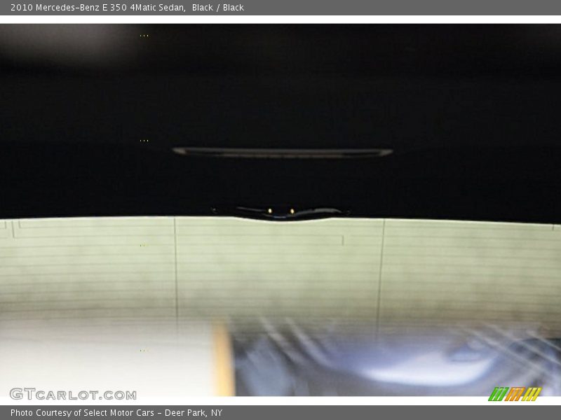 Black / Black 2010 Mercedes-Benz E 350 4Matic Sedan