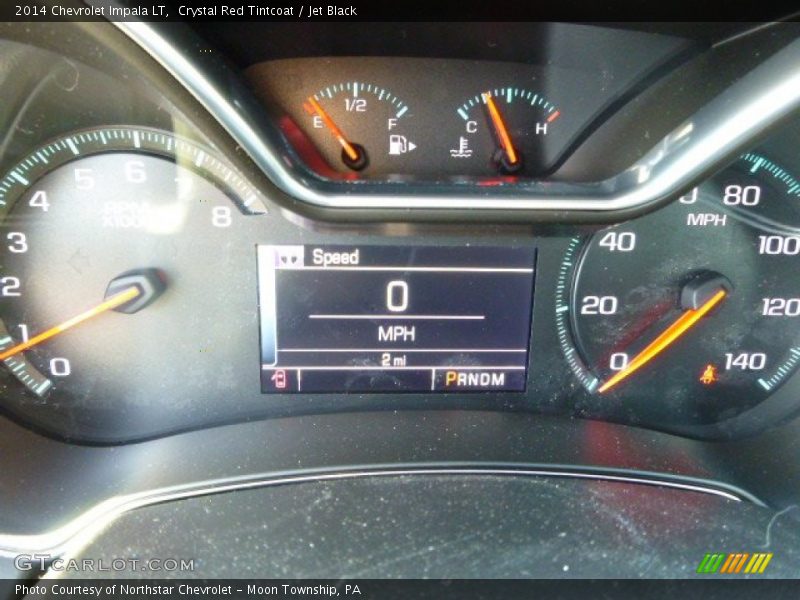 Crystal Red Tintcoat / Jet Black 2014 Chevrolet Impala LT