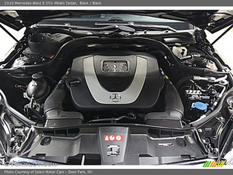 Black / Black 2010 Mercedes-Benz E 350 4Matic Sedan