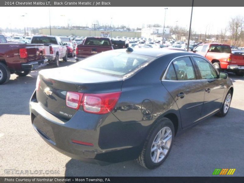 Black Granite Metallic / Jet Black 2014 Chevrolet Malibu LT