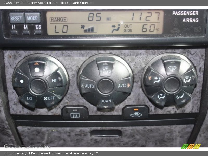 Black / Dark Charcoal 2006 Toyota 4Runner Sport Edition