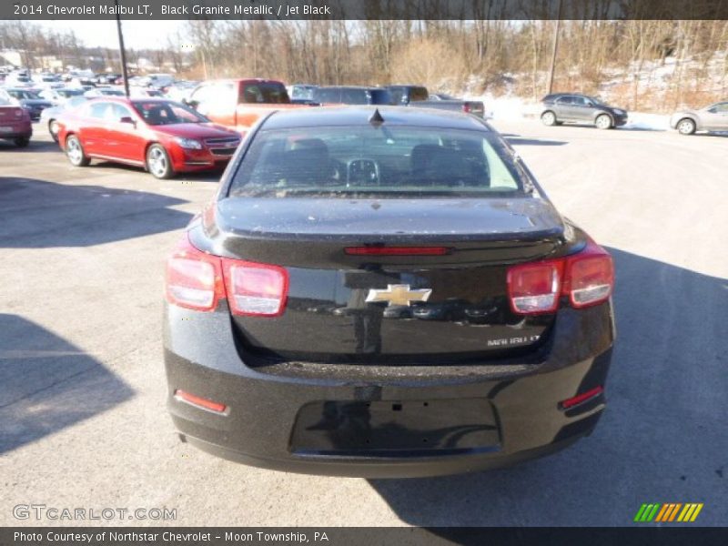 Black Granite Metallic / Jet Black 2014 Chevrolet Malibu LT