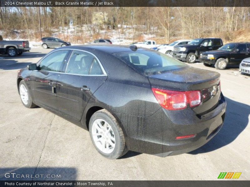 Black Granite Metallic / Jet Black 2014 Chevrolet Malibu LT