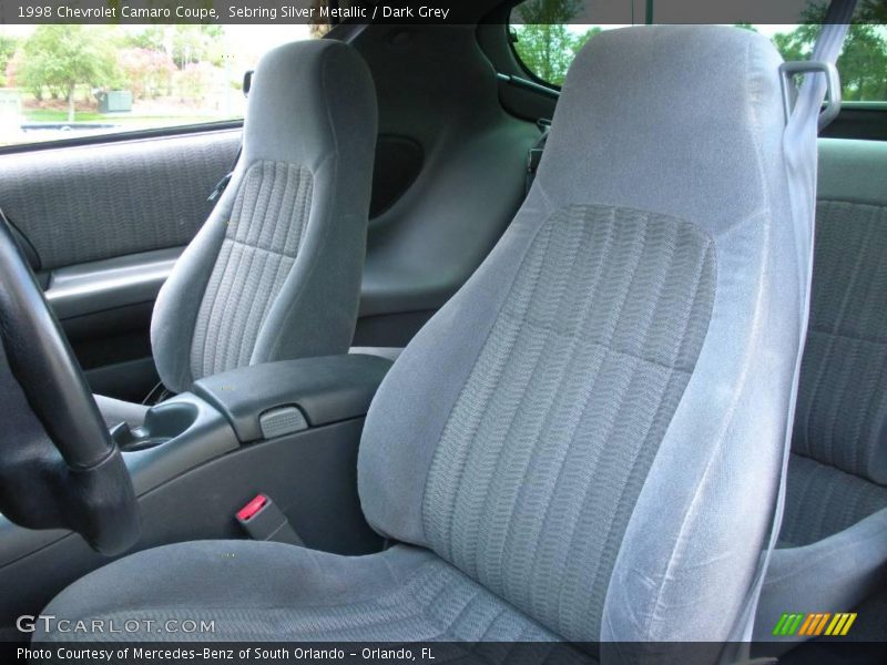 Sebring Silver Metallic / Dark Grey 1998 Chevrolet Camaro Coupe