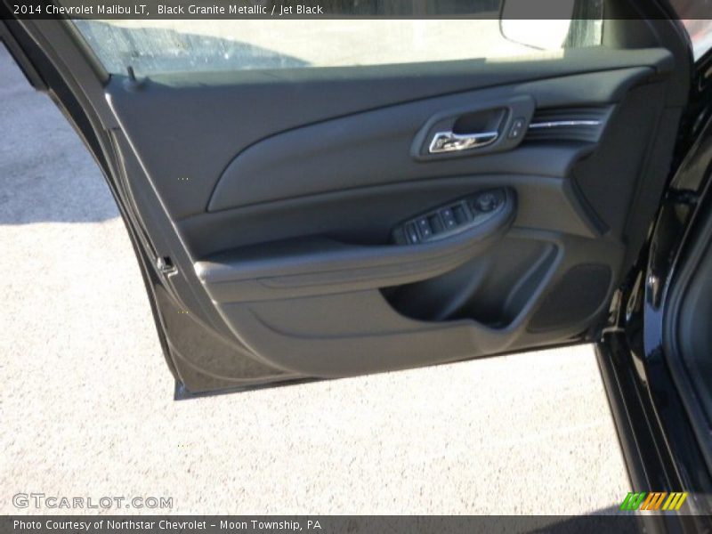 Black Granite Metallic / Jet Black 2014 Chevrolet Malibu LT