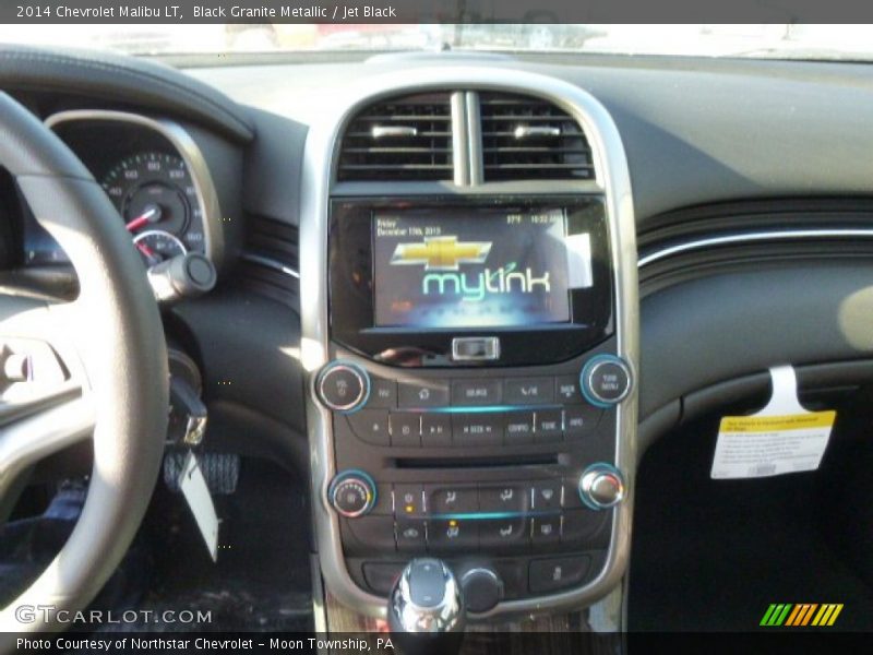 Black Granite Metallic / Jet Black 2014 Chevrolet Malibu LT