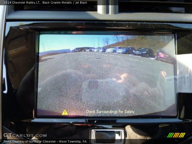Black Granite Metallic / Jet Black 2014 Chevrolet Malibu LT