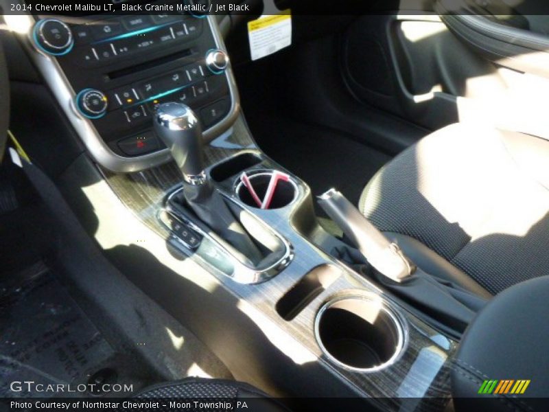 Black Granite Metallic / Jet Black 2014 Chevrolet Malibu LT