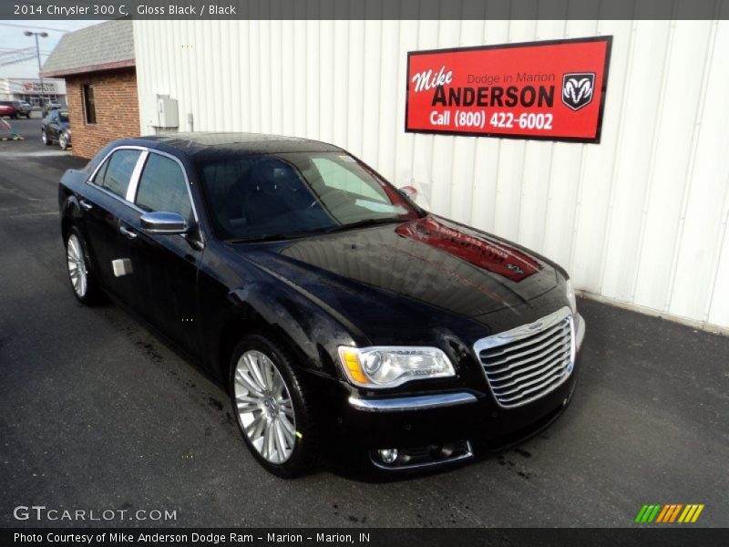 Gloss Black / Black 2014 Chrysler 300 C
