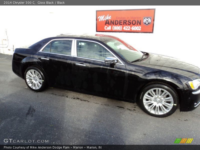 Gloss Black / Black 2014 Chrysler 300 C