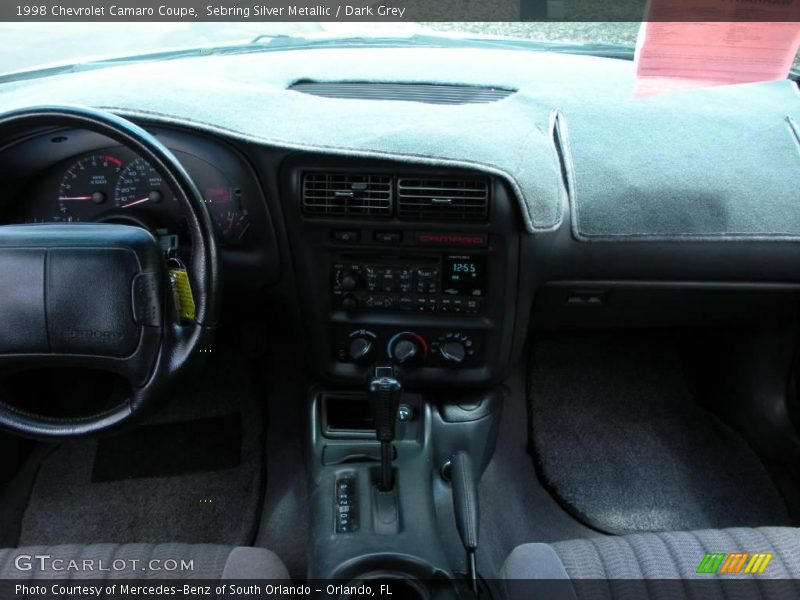 Sebring Silver Metallic / Dark Grey 1998 Chevrolet Camaro Coupe