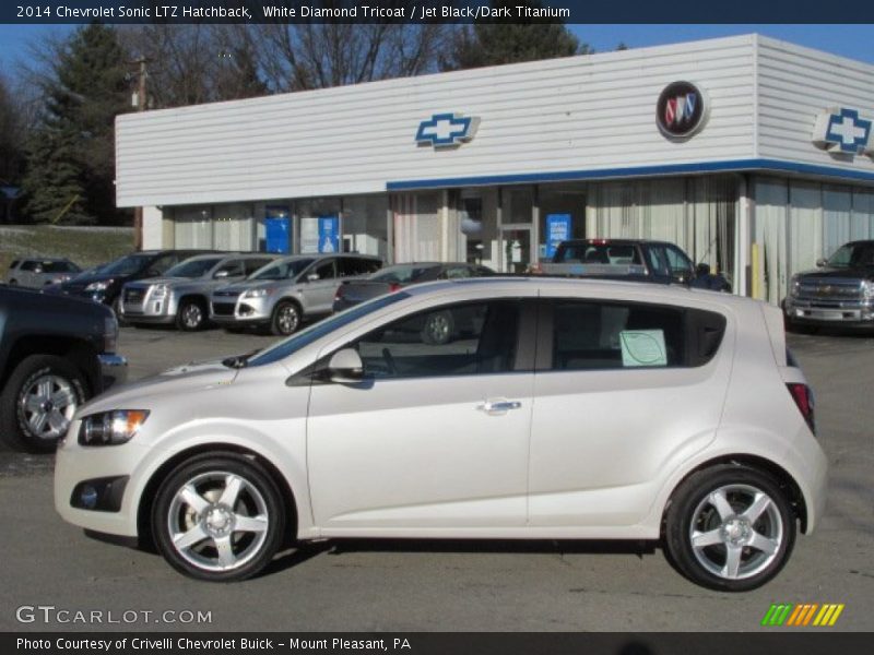  2014 Sonic LTZ Hatchback White Diamond Tricoat