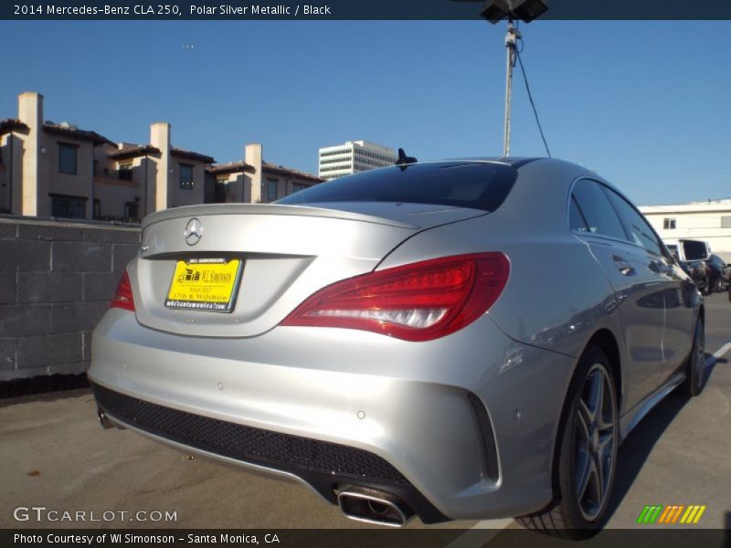 Polar Silver Metallic / Black 2014 Mercedes-Benz CLA 250
