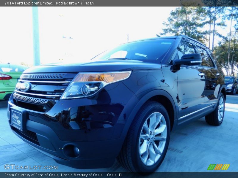 Kodiak Brown / Pecan 2014 Ford Explorer Limited