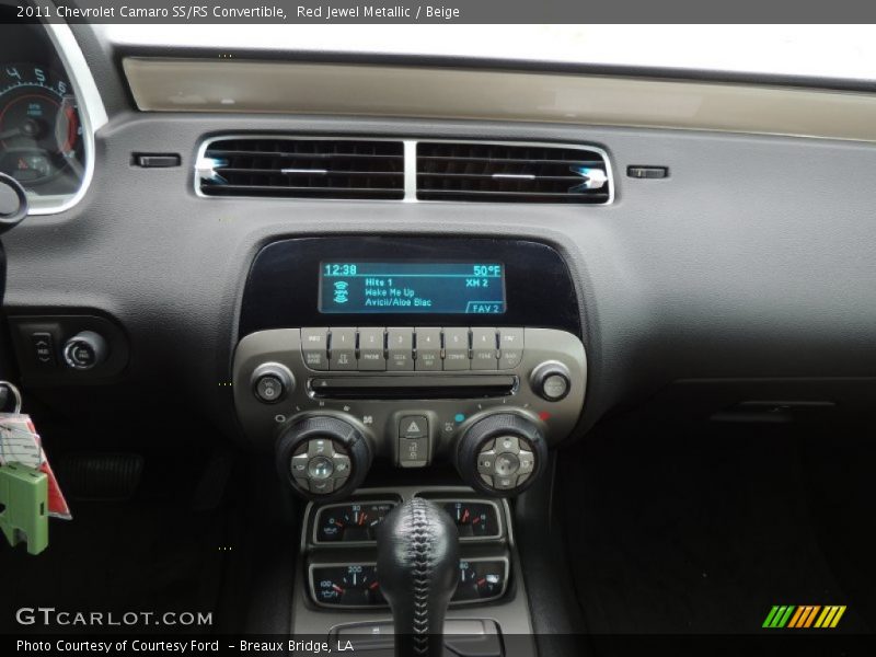 Red Jewel Metallic / Beige 2011 Chevrolet Camaro SS/RS Convertible