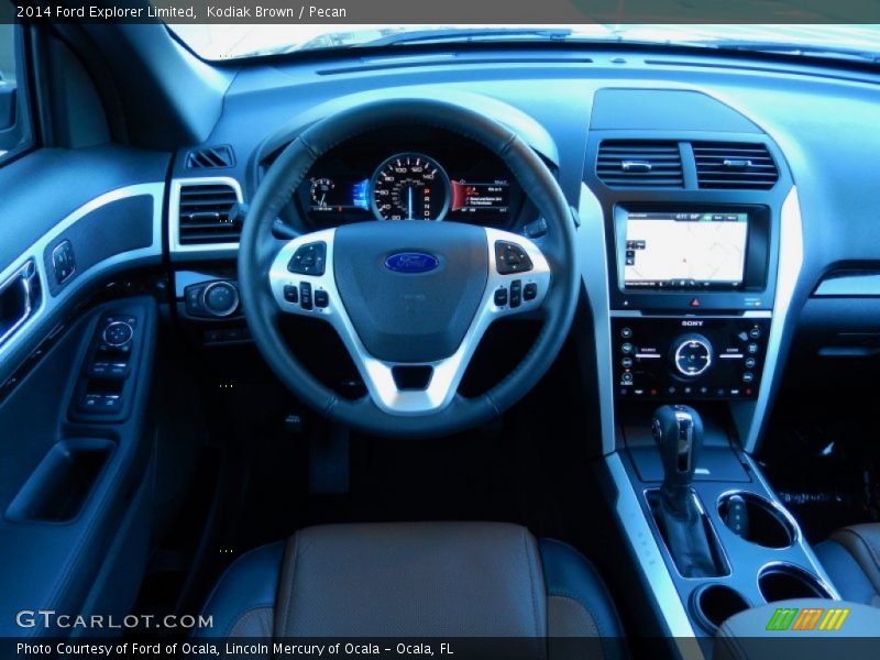 Kodiak Brown / Pecan 2014 Ford Explorer Limited