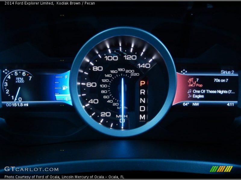 Kodiak Brown / Pecan 2014 Ford Explorer Limited