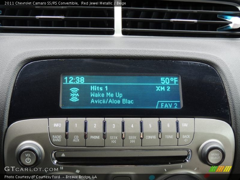 Red Jewel Metallic / Beige 2011 Chevrolet Camaro SS/RS Convertible