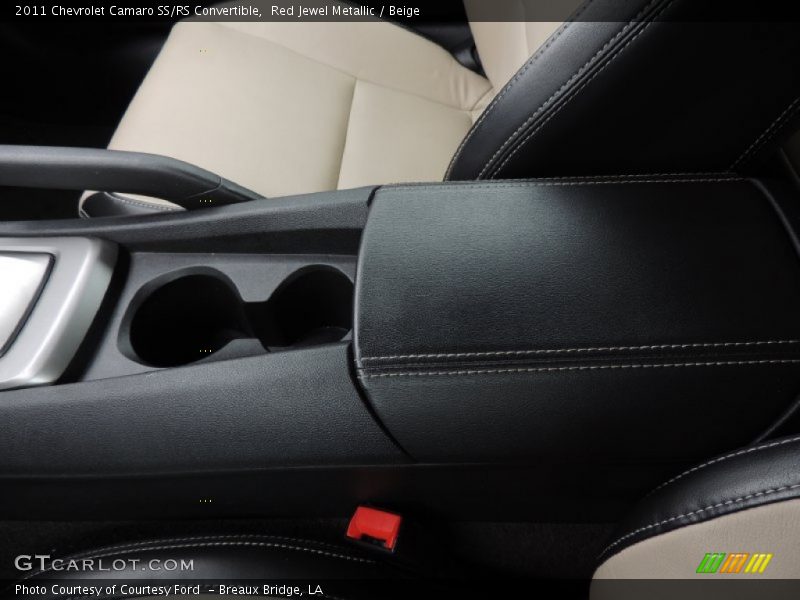 Red Jewel Metallic / Beige 2011 Chevrolet Camaro SS/RS Convertible