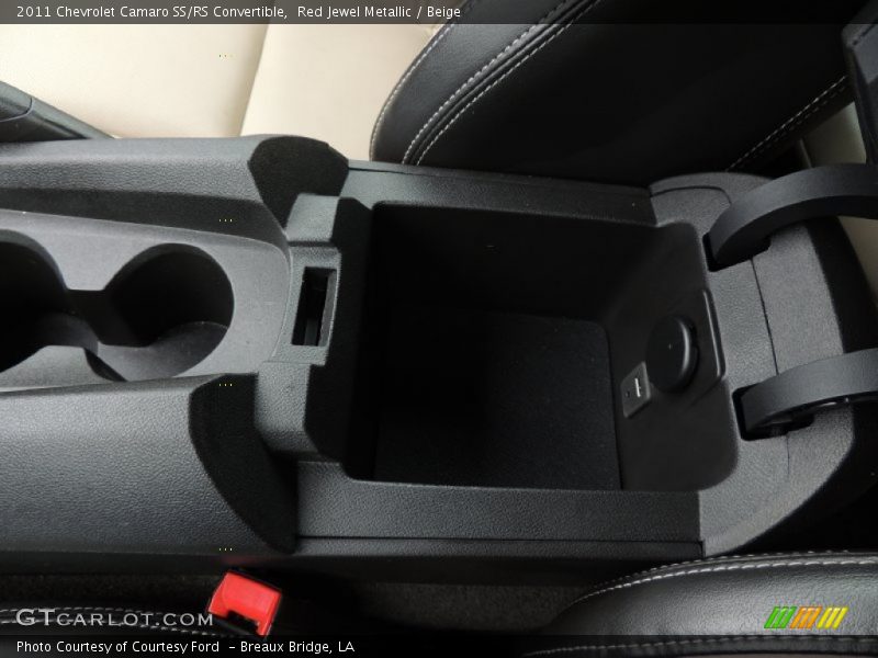 Red Jewel Metallic / Beige 2011 Chevrolet Camaro SS/RS Convertible