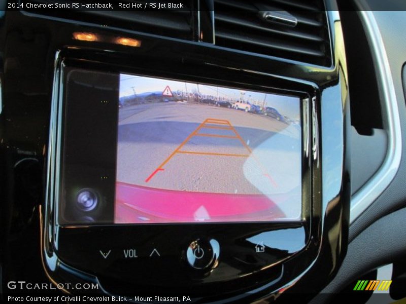 Red Hot / RS Jet Black 2014 Chevrolet Sonic RS Hatchback