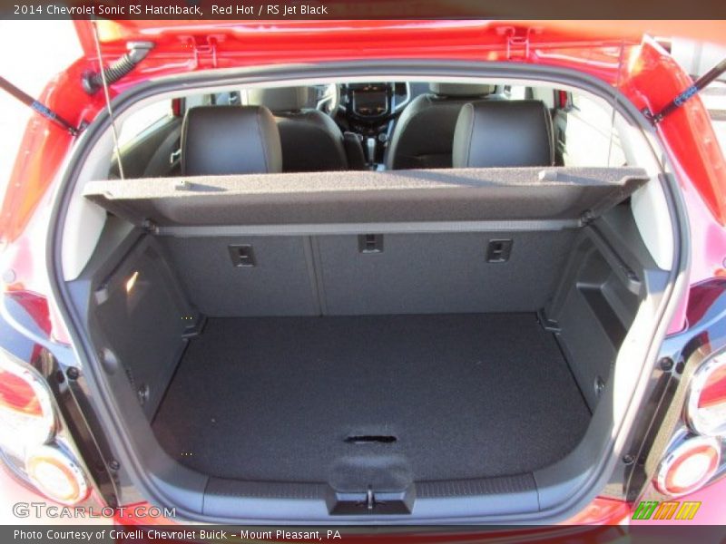  2014 Sonic RS Hatchback Trunk
