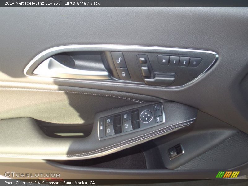 Cirrus White / Black 2014 Mercedes-Benz CLA 250