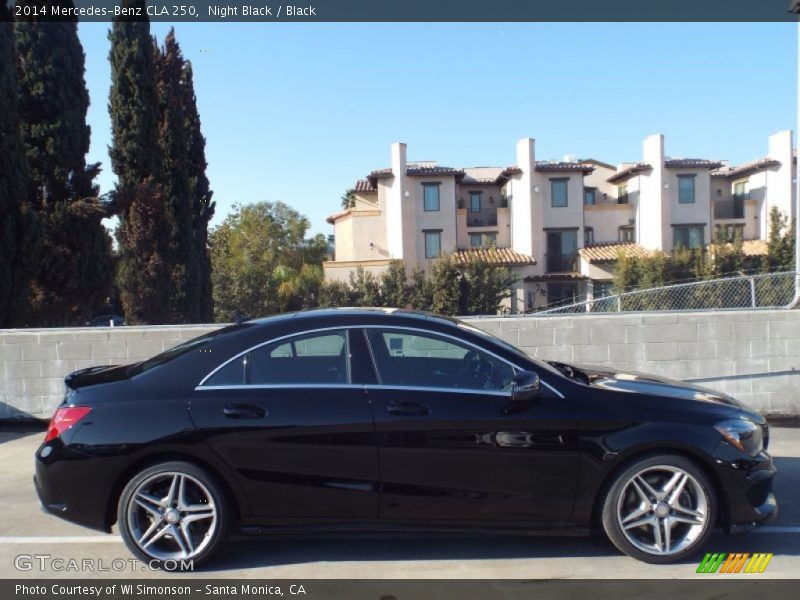 Night Black / Black 2014 Mercedes-Benz CLA 250