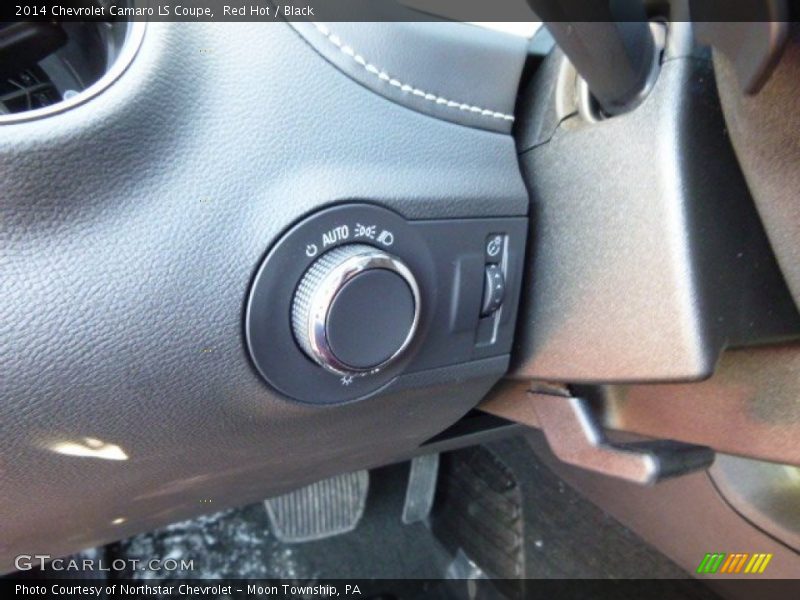 Red Hot / Black 2014 Chevrolet Camaro LS Coupe