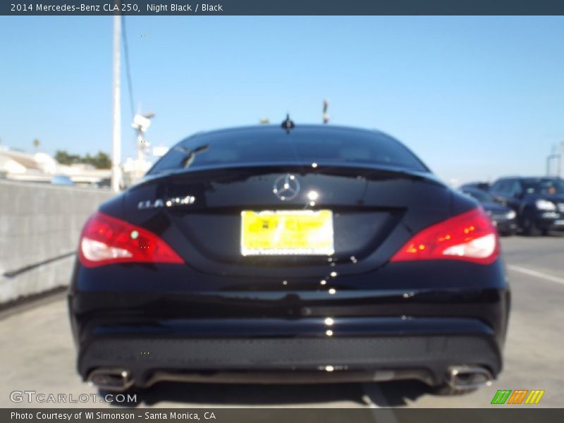 Night Black / Black 2014 Mercedes-Benz CLA 250
