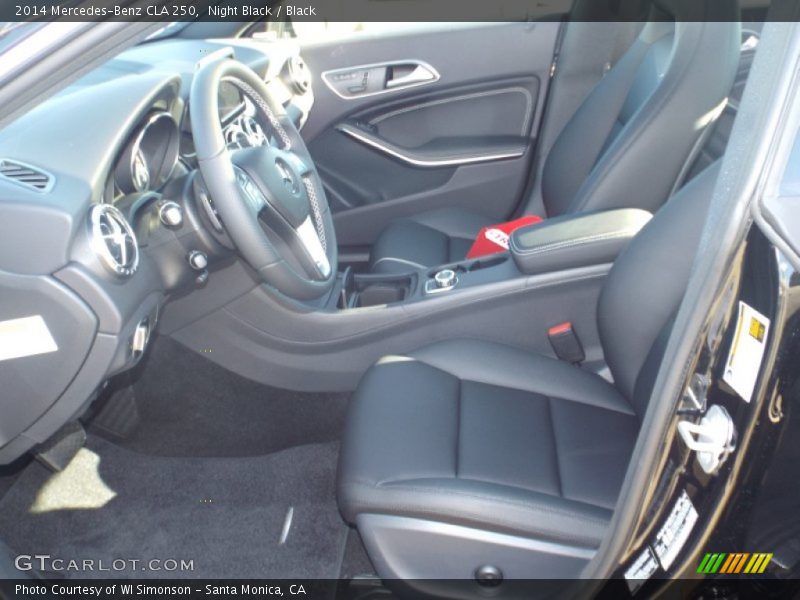 Night Black / Black 2014 Mercedes-Benz CLA 250