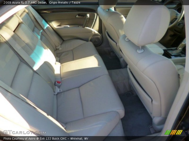 Grigio Metallic / Taupe 2009 Acura RL 3.7 AWD Sedan