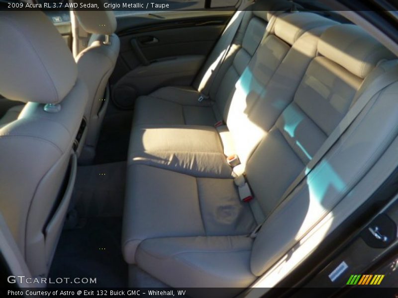 Grigio Metallic / Taupe 2009 Acura RL 3.7 AWD Sedan