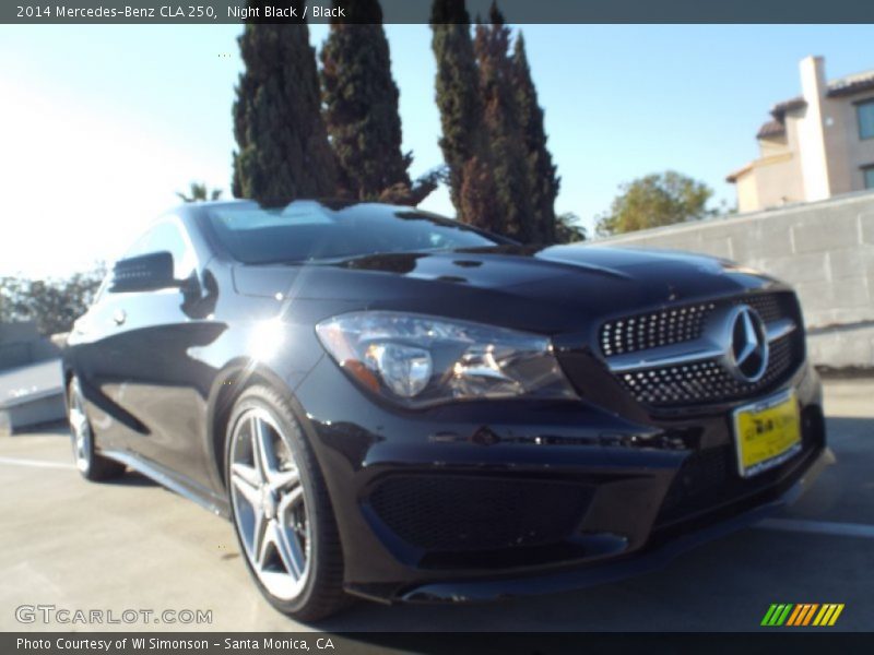 Night Black / Black 2014 Mercedes-Benz CLA 250